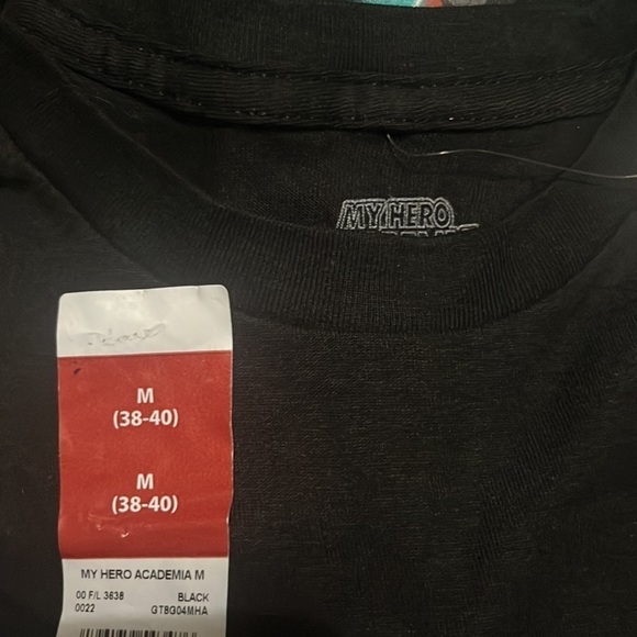 NWT MY HERO ACADEMIA DEKU IZUKU MIDORIYA SHOOT STYLE LIGHTING MEN'S TEE - Picture 5 of 5